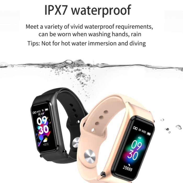 X4 1,14 Zoll HD-Bildschirm Bluetooth-Kopfhörer-Smart-Armband, unterstützt Schlafüberwachung/Körpertemperaturüberwachung/Herzfrequenzüberwachung – Bild 20