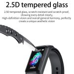 X4 1,14 Zoll HD-Bildschirm Bluetooth-Kopfhörer-Smart-Armband, unterstützt Schlafüberwachung/Körpertemperaturüberwachung/Herzfrequenzüberwachung – Bild 4