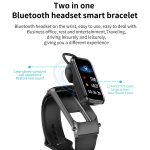 X4 1,14 Zoll HD-Bildschirm Bluetooth-Kopfhörer-Smart-Armband, unterstützt Schlafüberwachung/Körpertemperaturüberwachung/Herzfrequenzüberwachung – Bild 6