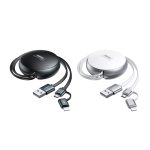 Remax 2A 2-in-1-Teleskop-Ladedatenkabel der Creation-Serie, Länge: 90 cm – Bild 2