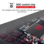 MPPT-Solarregler 12 V/24 V/48 V, automatischer Identifikations-Laderegler mit doppeltem USB-Ausgang, 10A, 20A, 30A, 40A, 50A, 60A, 80A – Bild 12