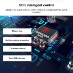 PWM-Solarregler, 12 V/24 V, Lithiumbatterie, Aufladung, Photovoltaik-Panel, Aufladung, Straßenlaternenregler mit Dual-USB-Ausgang, CPLS-10A, CPLS-20A, CPLS-30A, CPLS-40A, CPLS-50A, CPLS-60A – Bild 11