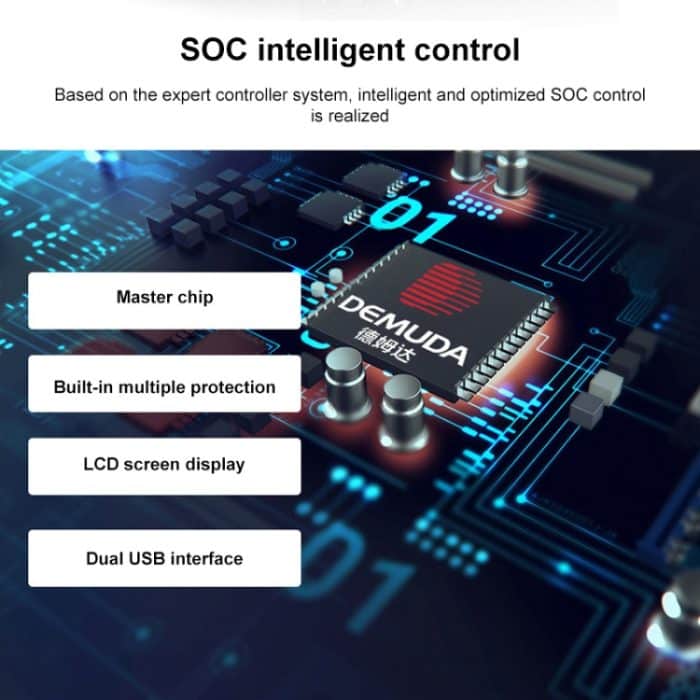 PWM-Solarregler, 12 V/24 V, Lithiumbatterie, Aufladung, Photovoltaik-Panel, Aufladung, Straßenlaternenregler mit Dual-USB-Ausgang, CPLS-10A, CPLS-20A, CPLS-30A, CPLS-40A, CPLS-50A, CPLS-60A – Bild 11