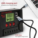 PWM-Solarregler, 12 V/24 V, Lithiumbatterie, Aufladung, Photovoltaik-Panel, Aufladung, Straßenlaternenregler mit Dual-USB-Ausgang, CPLS-10A, CPLS-20A, CPLS-30A, CPLS-40A, CPLS-50A, CPLS-60A – Bild 9