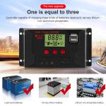 PWM-Solarregler, 12 V/24 V, Lithiumbatterie, Aufladung, Photovoltaik-Panel, Aufladung, Straßenlaternenregler mit Dual-USB-Ausgang, CPLS-10A, CPLS-20A, CPLS-30A, CPLS-40A, CPLS-50A, CPLS-60A – Bild 10
