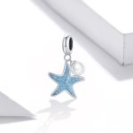 S925 Sterling Silber Starfish Anhänger DIY Armband Halskette Zubehör – Bild 2