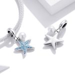 S925 Sterling Silber Starfish Anhänger DIY Armband Halskette Zubehör – Bild 6