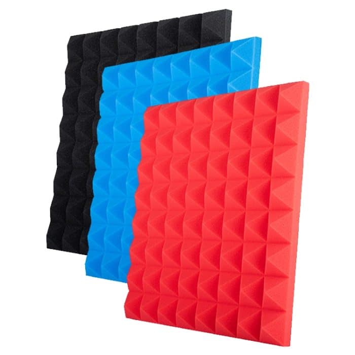 Pyramidenstil Aufnahmestudio Trommel Videoraum Schalldämmplatte Schalldämpfer Baumwolle, 1PC, 1 PC, 10 PCS, 12 PCS, 20 PCS, 24 PCS – Bild 2