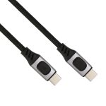 100 W 5 A USB-C/Typ-C-Stecker auf USB-C/Typ-C-Stecker PD-Schnelllade-Geflochtenes Datenkabel – Bild 2