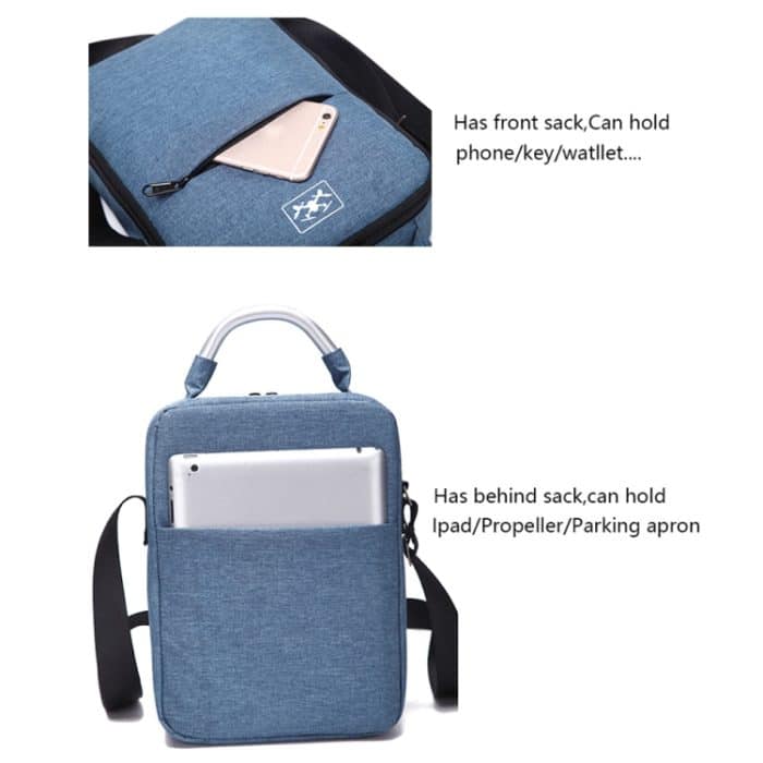 Stoßfeste, wasserdichte Einzelschulter-Aufbewahrungs-Reise-Tragetasche für DJI Air 2S, For DJI Air 2S – Bild 5