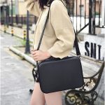 Tragbare Einzelschulter-Aufbewahrungsbox für die Reise mit PU-Hülle für DJI Air 2S, For DJI Air 2S Black + Black Liner, For DJI Air 2S Black + Red Liner – Bild 6