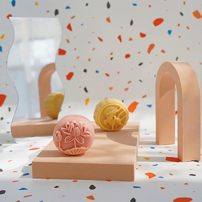 Geometrischer Würfel, einfarbig, für Fotografie, Fotohintergrund, Tischaufnahmen, Schaumstoff-Requisiten, Ladder Combo Kits, 2 x Triangles Combo Kits, Cuboid Doo, 7 x 7 x 6cm Cuboid – Bild 4