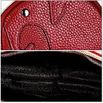 Damen-Geldbörse aus Rindsleder mit Elefanten-Reißverschluss – Bild 4