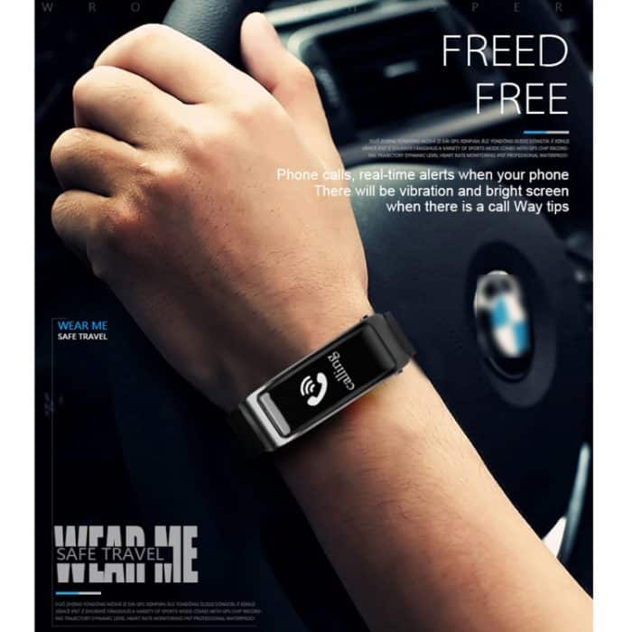 Y3 0,96-Zoll-OLED-Bildschirm-Smart-Armband, unterstützt Schlafüberwachung / Herzfrequenzüberwachung / Bluetooth-Anruf – Bild 2