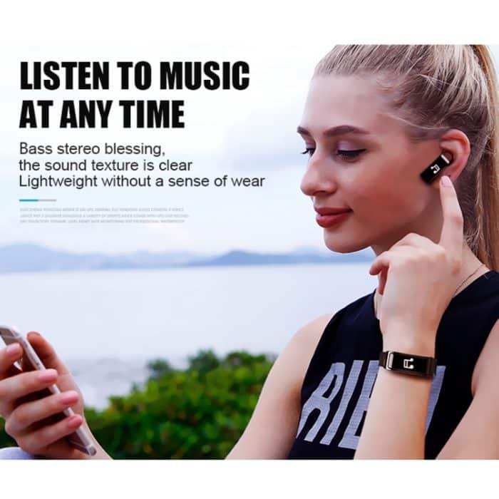 Y3 0,96-Zoll-OLED-Bildschirm-Smart-Armband, unterstützt Schlafüberwachung / Herzfrequenzüberwachung / Bluetooth-Anruf – Bild 3