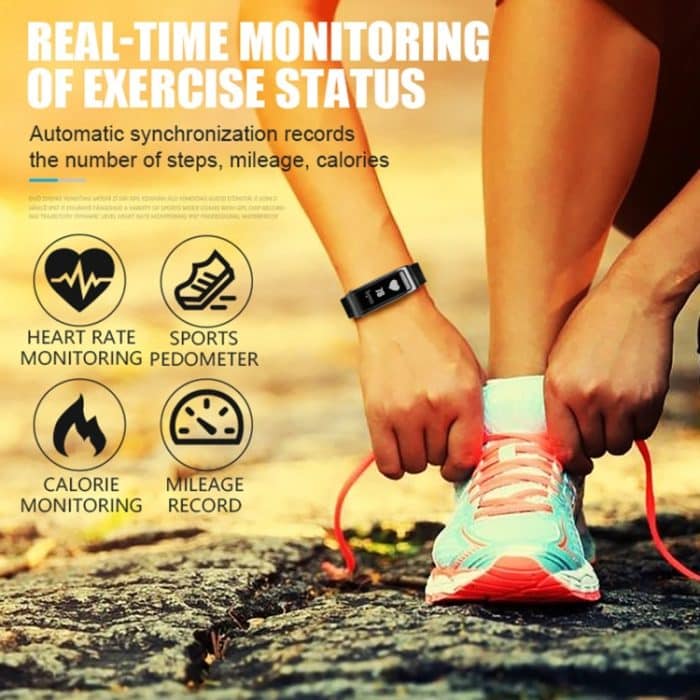 Y3 0,96-Zoll-OLED-Bildschirm-Smart-Armband, unterstützt Schlafüberwachung / Herzfrequenzüberwachung / Bluetooth-Anruf – Bild 4