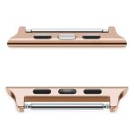 2 Stück Uhrenarmbänder aus Edelstahl mit akustischem Ohranschluss, Breite: 22 mm für Apple Watch Serie 6 & SE & 5 & 4 44 mm / 3 & 2 & 1 42 mm, Width: 22mm For Apple Watch 44mm / 42mm – Bild 7