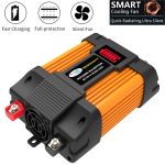 Little Wasp 12V auf 220V 4000W Auto-Wechselrichter mit LED-Anzeige und Dual-USB – Bild 2