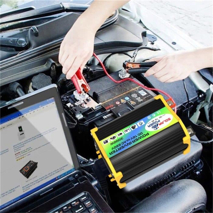 Legend I Generation DC12V zu AC220V 3000W Auto-Wechselrichter, DC12V to AC220V – Bild 9