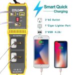 12V bis 220V 300W Auto-Wechselrichter mit drei USB – Bild 2