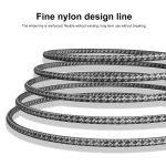 PD 60W USB-C/Typ-C zu USB-C/Typ-C Schnelllade-Nylon-geflochtenes Datenkabel – Bild 4