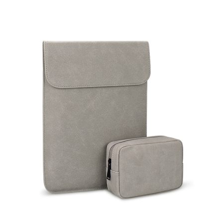 PU02 Ultradünne Notebook-Innentasche mit kleiner Tasche, 11.6-12.5 inch, 13.3 inch, 14.1-15.4 inch