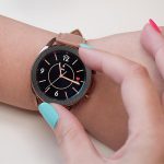 Smart Watch Lünettenring mit Rautenstruktur, For Samsung Galaxy Watch 3 41mm, For Samsung Galaxy Watch 3 45mm – Bild 2