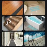 Boden-Anti-Rutsch-Klebeband, PEVA, wasserdicht, Nano, abriebfest, verschleißfest, 2.5cm x 5m (White), 5cm x 5m (White), 2.5cm x 5m (Grey), 5cm x 5m (Grey), 2.5cm x 5m (Transparent), 5cm x 5m (Transparent), 2.5cm x 5m (Diamond Texture Blue)... – Bild 7