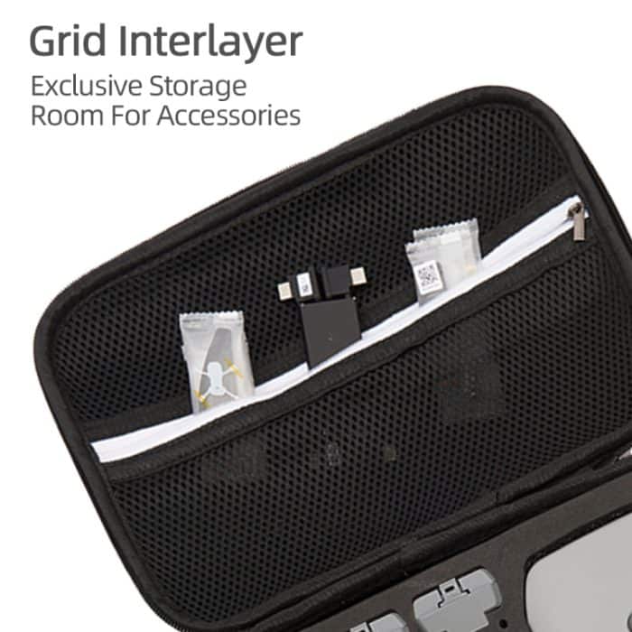Stoßfeste Hartschalen-Aufbewahrungstasche aus Nylon, Größe: 21,5 x 29,5 x 10 cm, For DJI Mini SE, 21.5 x 29.5 x 10cm – Bild 6