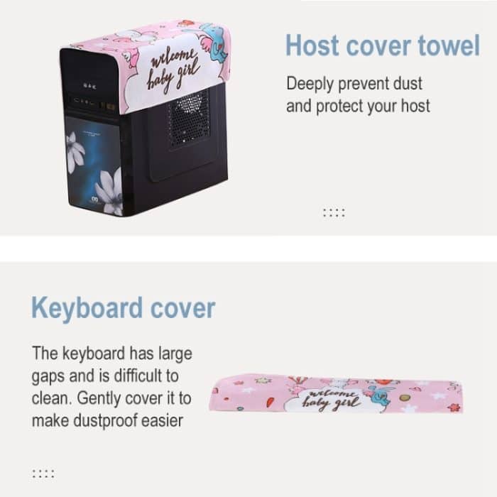 Staubdichte Abdeckung für Desktop-Computer-LCD-Monitore, 19 inch, 22 inch, 24 inch, 27 inch, 32 inch – Bild 3