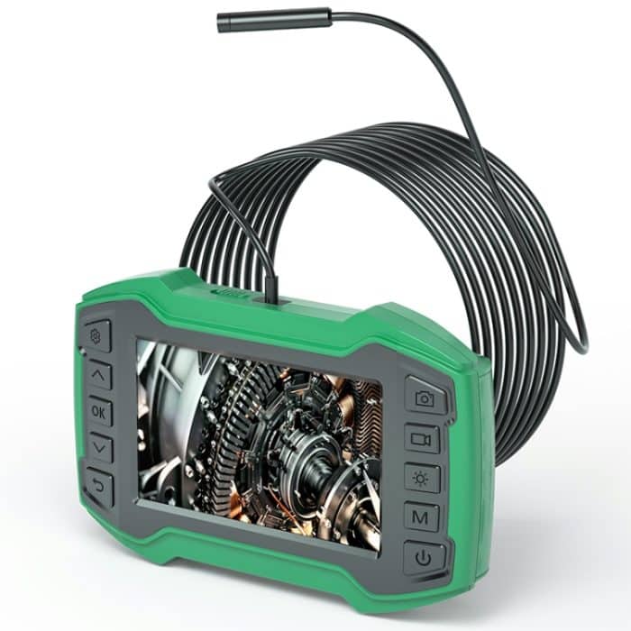 inskam452-2 Dual-Objektiv 4,5 Zoll IPS-Bildschirm 1080P HD Endoskop 200W Pixel Industrieendoskop,, Hard Cable Length: 1m, Hard Cable Length: 5m, Hard Cable Length: 10m – Bild 2