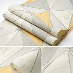 Startseite Geometrische Tapete Hirschleder-Samt Nicht selbstklebende, verdickte Tapete, 53x1000cm – Bild 5