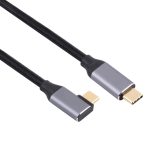 USB-C/Typ-C-Stecker auf USB-C/Typ-C-Winkel-Übertragungsdatenkabel – Bild 4