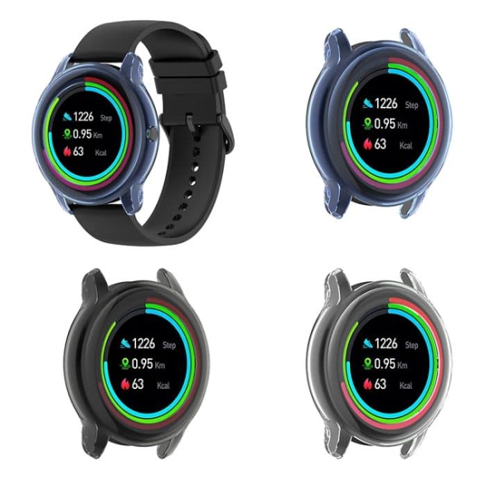 Ausgehöhlte TPU-Schutzhülle mit halber Abdeckung, For Xiaomi IMILAB KW66 / YAMAY SW022 – Bild 3