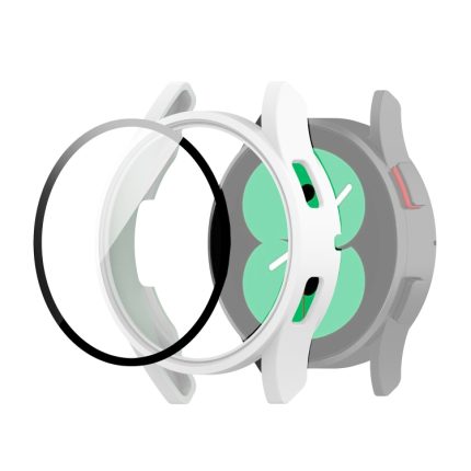 PC-Schutzhülle mit gehärteter Glasfolie, For Samsung Galaxy Watch4 40mm, For Samsung Galaxy Watch4 44mm