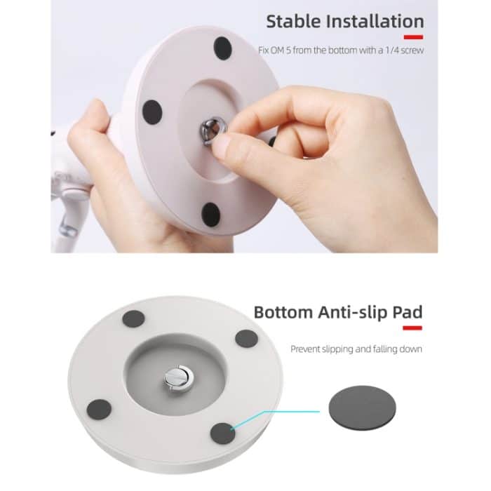 Sunnylife DZ75 Mobile Phone Gimbal Desktop Fixed Stand Base für DJI OM 5 – Bild 6