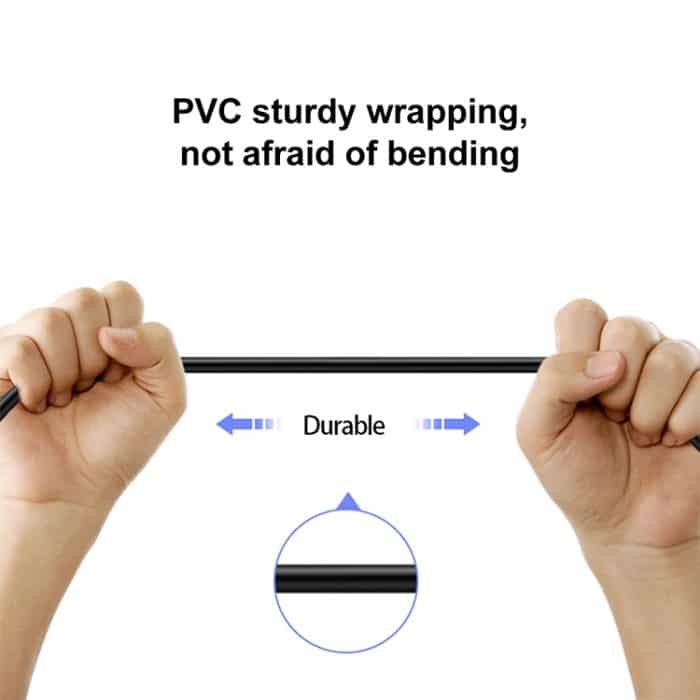 60W 3A USB-C/Typ-C-Stecker auf USB-C/Typ-C-Winkel-PD-Schnellladekabel mit magischem Gürtel – Bild 4