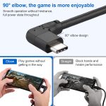 60W 3A USB-C/Typ-C-Stecker auf USB-C/Typ-C-Winkel-PD-Schnellladekabel mit magischem Gürtel – Bild 6