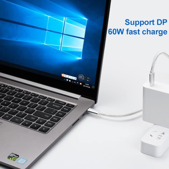 USB-C/Typ-C-Stecker auf USB-C/Typ-C-Stecker, voll funktionsfähiges Datenkabel – Bild 6