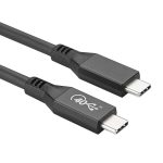 100 W USB-C / Typ-C 4.0-Stecker auf USB-C / Typ-C 4.0-Stecker, voll funktionsfähiges Datenkabel für Thunderbolt 3 – Bild 2