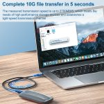 100 W USB-C / Typ-C 4.0-Stecker auf USB-C / Typ-C 4.0-Stecker, voll funktionsfähiges Datenkabel für Thunderbolt 3 – Bild 6