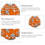 S925 Sterling Silber Warme Pullover Perlen DIY Armband Halskette Zubehör – Bild 4