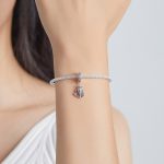 S925 Sterling Silber Piratenschädel Schiff Anhänger DIY Armband Halskette Zubehör – Bild 7
