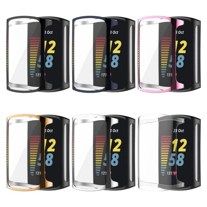 Vollständige TPU-Galvanik-Schutzhülle, For Fitbit Charge 5 – Bild 2