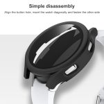 Integrierte Schutzhülle aus mattiertem PC + gehärtetem Glasfilm, For Samsung Galaxy Watch4 40mm, For Samsung Galaxy Watch4 44mm – Bild 6