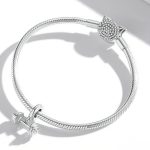 S925 Sterling Silber Gewichtheben Hebel Anhänger DIY Armband Halskette Zubehör – Bild 6