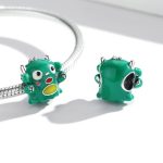 S925 Sterling Silber Nette Monsterperlen DIY Armband Halskette Zubehör – Bild 5