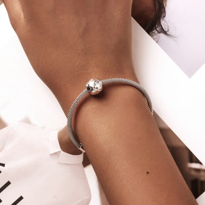 S925 Sterling Silber Mond Perlen DIY Armband Halskette Zubehör – Bild 7