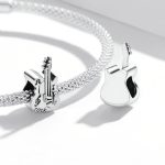 S925 Sterling Silber Retro Bässe Bässe DIY Armband Halskette Zubehör – Bild 5