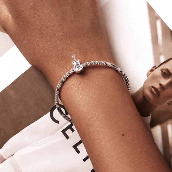 S925 Sterling Silber Retro Bässe Bässe DIY Armband Halskette Zubehör – Bild 7